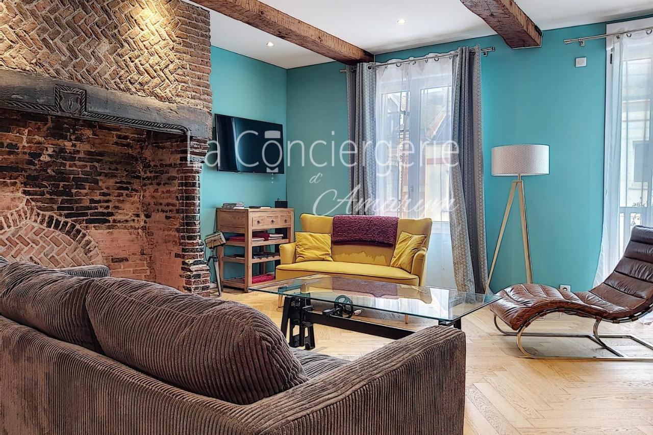 Aa13 - Le Victor Hugo - Sejour D'Exception Dans Un Appartement Historique Ault Extérieur photo